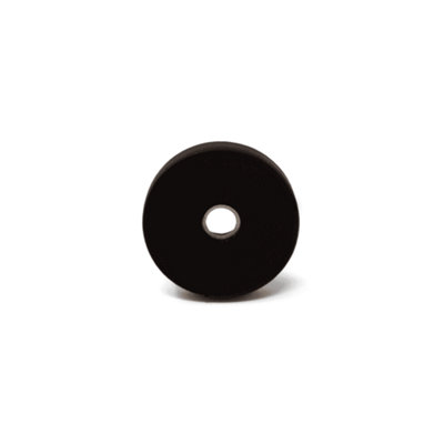 Rubber Coated N42 Neodymium "2 Pole" Pot Magnet For Securing Items In A Shear Position Or For Holding Doors Open31mm X 6mm