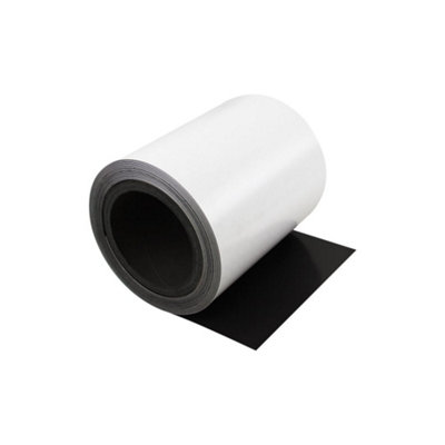 Magflex Flexible Magnetic Sheet With Self Adhesive For Creating Magnetic PicturesArtworkSigns Or Displays5M Length from B&Q