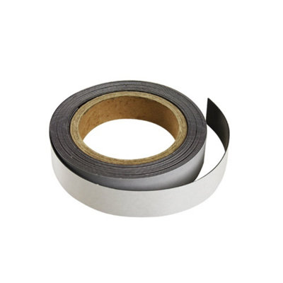 Magflex Flexible Magnetic Strip With Standard Self Adhesive20mm Wide5M Length from B&Q
