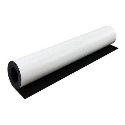Magflex Lite Flexible Matt White Magnetic Sheet For Creating Magnetic PicturesArtworkSigns Or Displays1M Length from B&Q