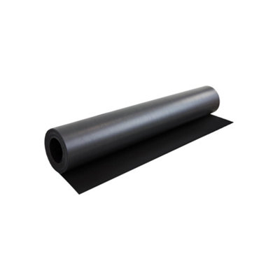 Magflex+ Flexible Black Magnetic Sheet For Creating Signage And Displays620mm Wide1M Length from B&Q