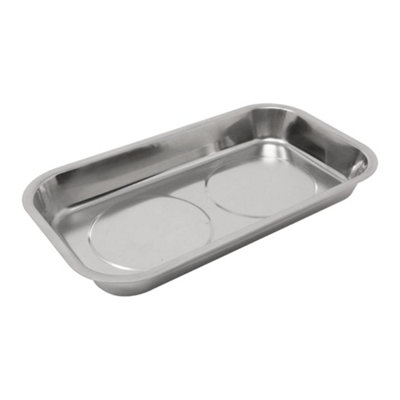  - Stainless Steel Magnetic Tray For Keeping NutsBoltsAnd Screws Securely Stored