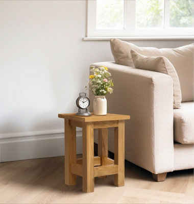 Hallowood Furniture Waverly Oak Small Occasional Table from B&Q