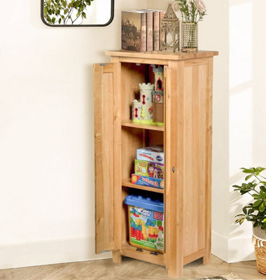 Hallowood Furniture Waverly Oak Narrow Cupboard from B&Q