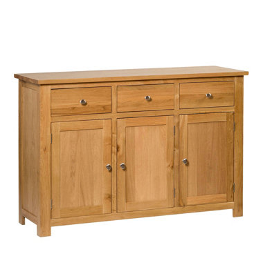Hallowood Furniture Waverly Oak Large Sideboard from B&Q