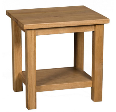 Hallowood Furniture Waverly Oak Side Table from B&Q