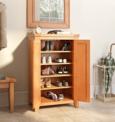 Hallowood Furniture Cotswold Shoe Storage Cupboard from B&Q