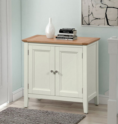 Hallowood Furniture Clifton Oak Painted Compact Cupboard from B&Q