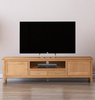 Hallowood Furniture Hereford Long Tv Unit from B&Q
