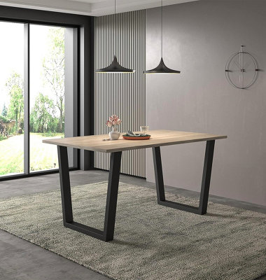Hallowood Furniture Dudley Large Dining Table150Cm from B&Q
