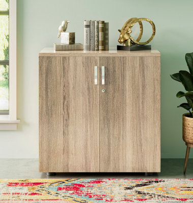 Hallowood Furniture Dudley Office Storage Cupboard from B&Q