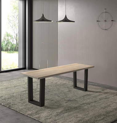 Hallowood Furniture Dudley Dining Bench120Cm from B&Q
