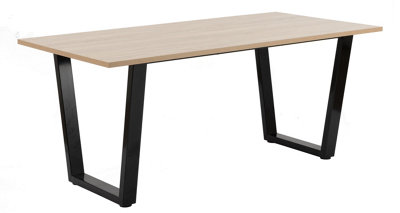 Hallowood Furniture Dudley Large Dining Table180Cm from B&Q