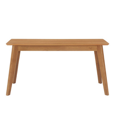 Hallowood Furniture Aston 90Cm Bench In Light Oak Finish from B&Q