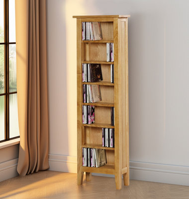Hallowood Furniture Aston Cd Rack from B&Q