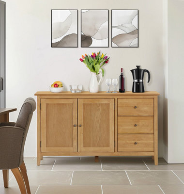 Hallowood Furniture Aston Large Sideboard from B&Q