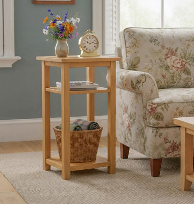 Hallowood Furniture Aston Plant Side Table from B&Q