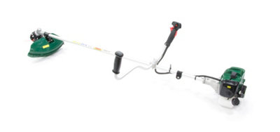 Webb Webc33 33Cc 25Cm Straight Shaft Cow Horn Handled Petrol Brushcutter Strimmer from B&Q