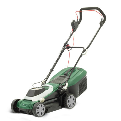 Webb Weer33Rr Supreme 33Cm Electric Rotary Lawnmower With Rear Roller from B&Q