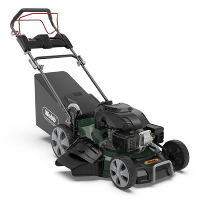 Webb Wer510Es Classic 51Cm Self Propelled Electric Start Petrol Lawn Mower from B&Q