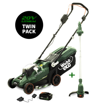 Webb Eco Lawnmower & Line Trimmer - Image 6
