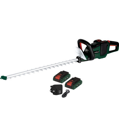 Webb Wev20X2Ht61B4X 40V (2 X 20V) 61Cm Brushless Hedge Trimmer (2 X 4Ah Batteries & Charger) from B&Q