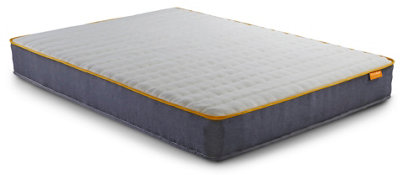 Save On Goods UK 4Ft Small Double Visco Elastic Memory Foam Pocket Spring Sprung 800 Mattress.vacuum Rolled Boxed from B&Q