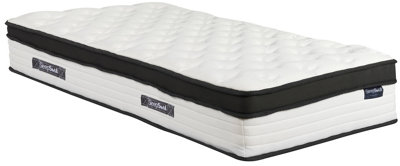 Save On Goods UK 4Ft Small Double Visco Elastic Memory Foam Pocket Spring Sprung 800 Mattress.vacuum Rolled BoxedPillow Top from B&Q