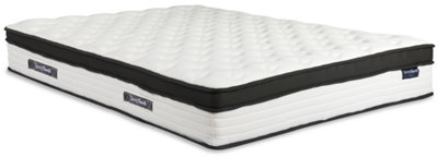 Save On Goods UK 6Ft Super King Visco Elastic Memory Foam Pocket Spring Sprung 800 Mattress.vacuum Rolled BoxedPillow Top from B&Q