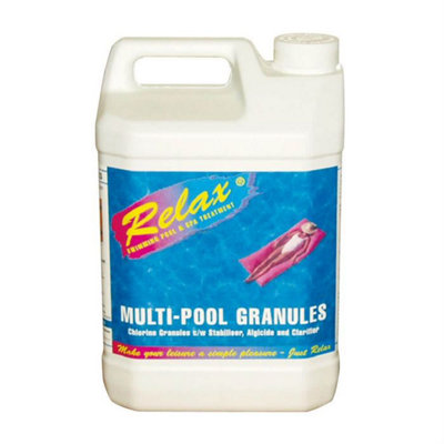 Plastica 4 X 5Kg Relax Multi Pool Granules from B&Q