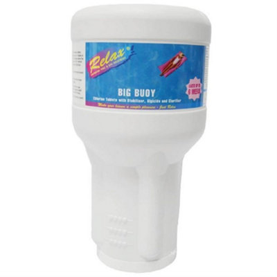 Deep Blue Plastica 4 X 2Kg Relax Big Buoy Dispensers from B&Q