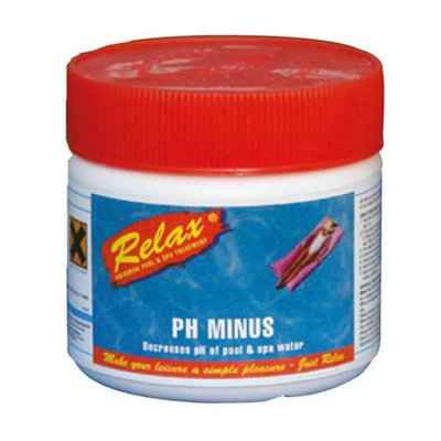 Deep Blue Plastica 12 X 750G Relax Ph Minus from B&Q