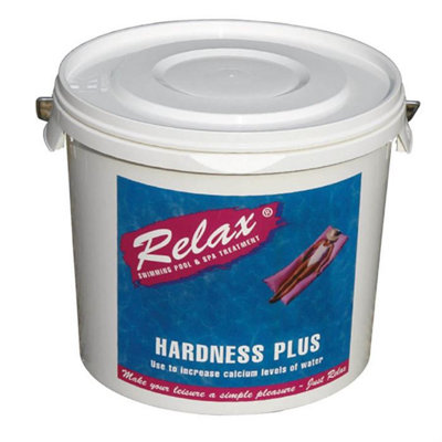 Deep Blue Plastica 4 X 5Kg Relax Hardness Plus from B&Q