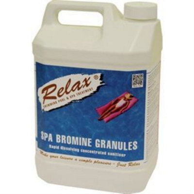 Plastica Relax 4 X 5Kg Spa Bromine Granules from B&Q