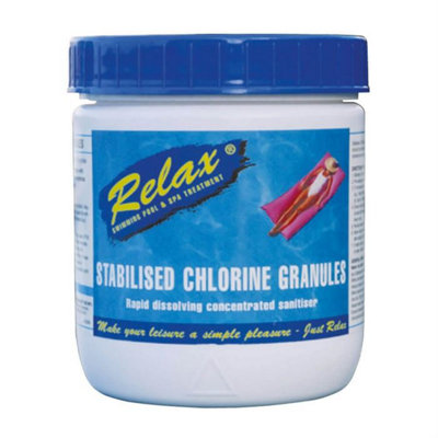 Deep Blue Plastica 500G Relax Stabilised Chlorine Granules from B&Q
