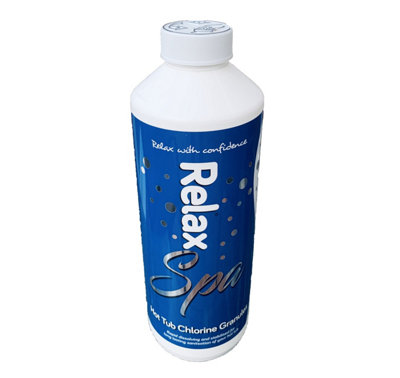 Relax Hot Tub Chlorine Granules 1Kg from B&Q