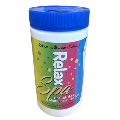Relax Spa Small Multifunctional Chlorine Tablets 20G 1Kg from B&Q