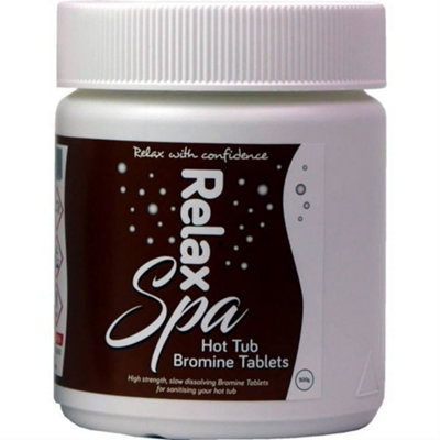 Plastica 6 X 500G Relax Spa Bromine Tablets from B&Q