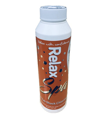 Relax Spa Hot Tub Granular Shock Chlorine 500G from B&Q