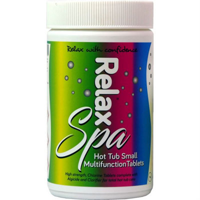Plastica 1Kg Relax Spa 20G Multifunction Chlorine Tablets from B&Q