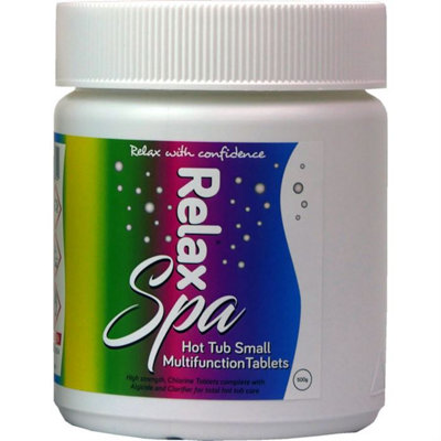 Plastica 500G Relax Spa 20G Multifunction Chlorine Tablets from B&Q