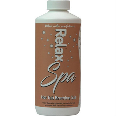 Plastica 2Kg Relax Spa Bromine Salt from B&Q