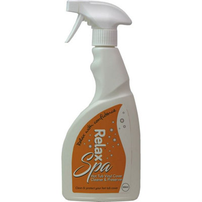 Plastica 500Ml Relax Spa Vinyl Cover Cleaner And Preserver Spray from B&Q