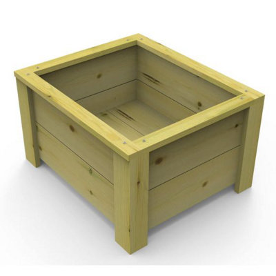  - 600mm Organic Wooden Garden Planter