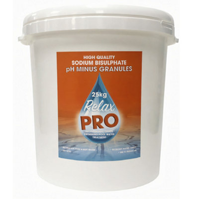Plastica Relax Pro Sodium Bisulphate Ph Minus 25KgPallet Of 18 from B&Q