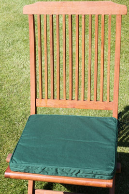 Garden Market Place Garden Furniture Cushion- Seat Pad For Garden Chair In Green from B&Q