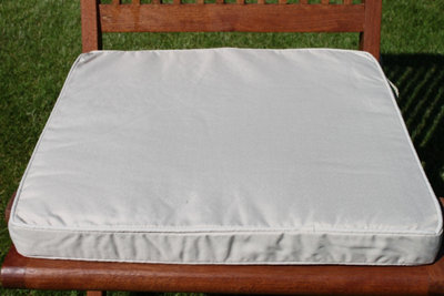 Garden Market Place Garden Furniture Cushion- Seat Pad For Garden Chair In Light Beige from B&Q