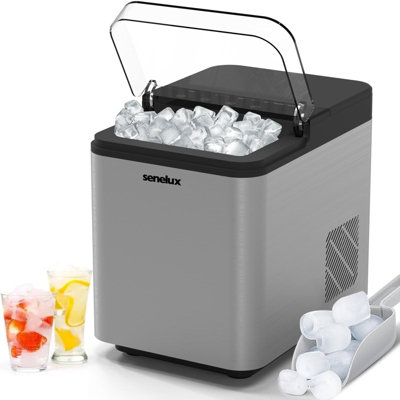 Senelux Ice Maker Machine Countertop Ice Machine from B&Q
