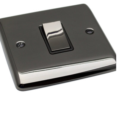  - Definition 1G 10Amp 2Way Switch Black Nickel