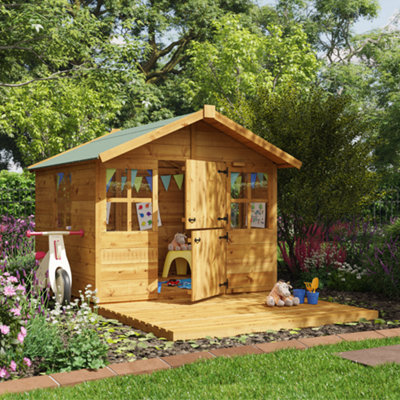Billyoh Lollipop Junior Playhouse With Platform - 6 X 5